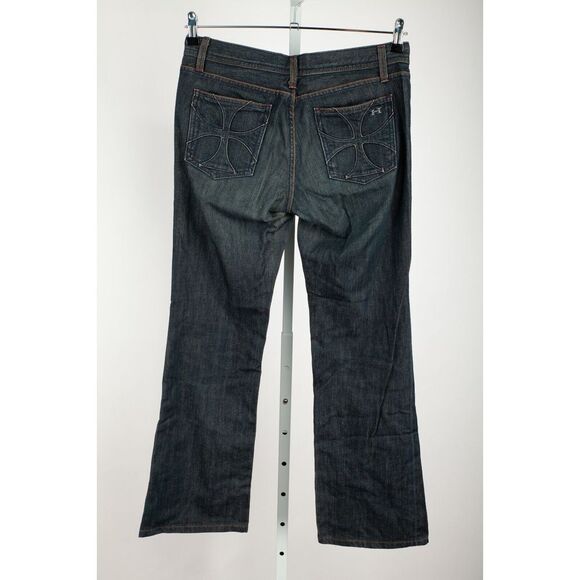 Habitual Jeans Women's 30 Blue Denim Nocturnal Medium Wash Bootcut - Picture 3 of 12